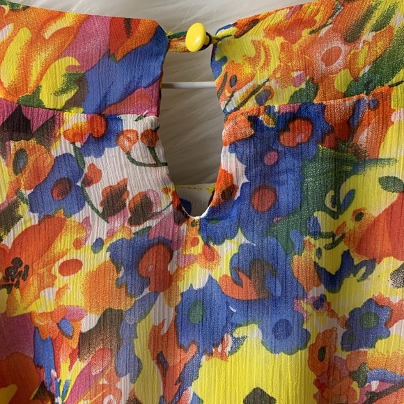 JUSTICE FLORAL DRESS - Picture 6 of 6